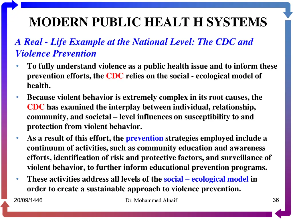 modern public healt h systems 32