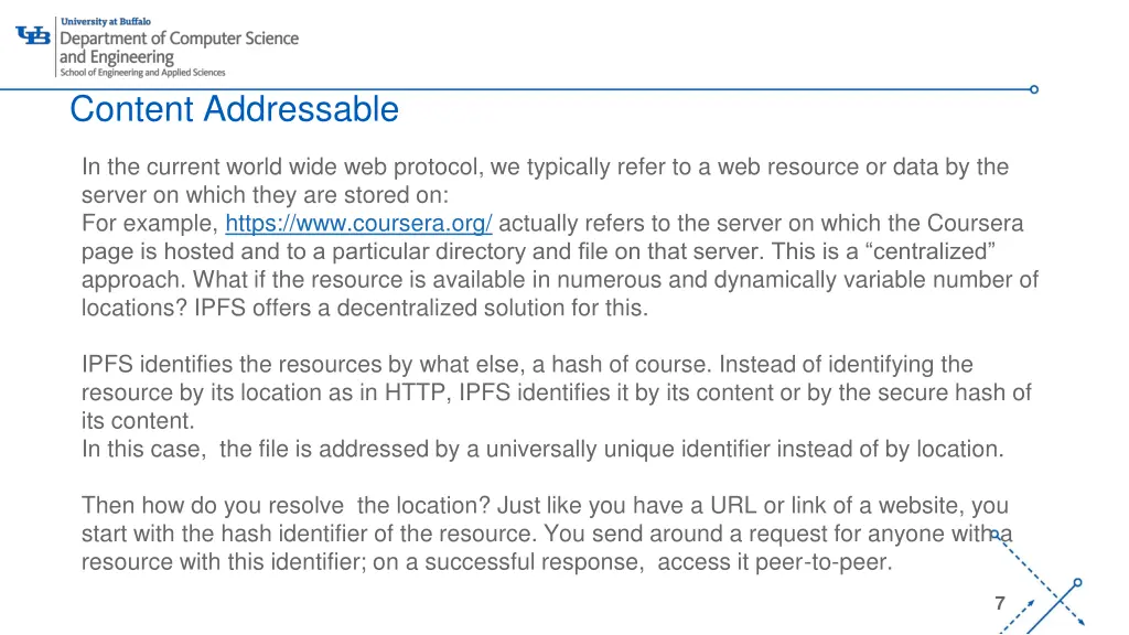 content addressable