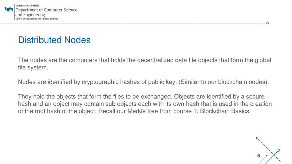 distributed nodes