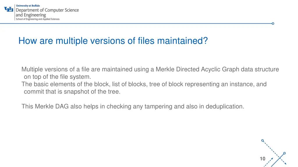 how are multiple versions of files maintained