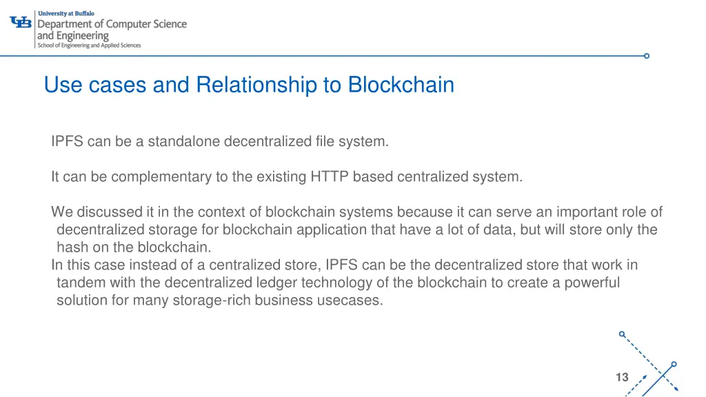 use cases and relationship to blockchain
