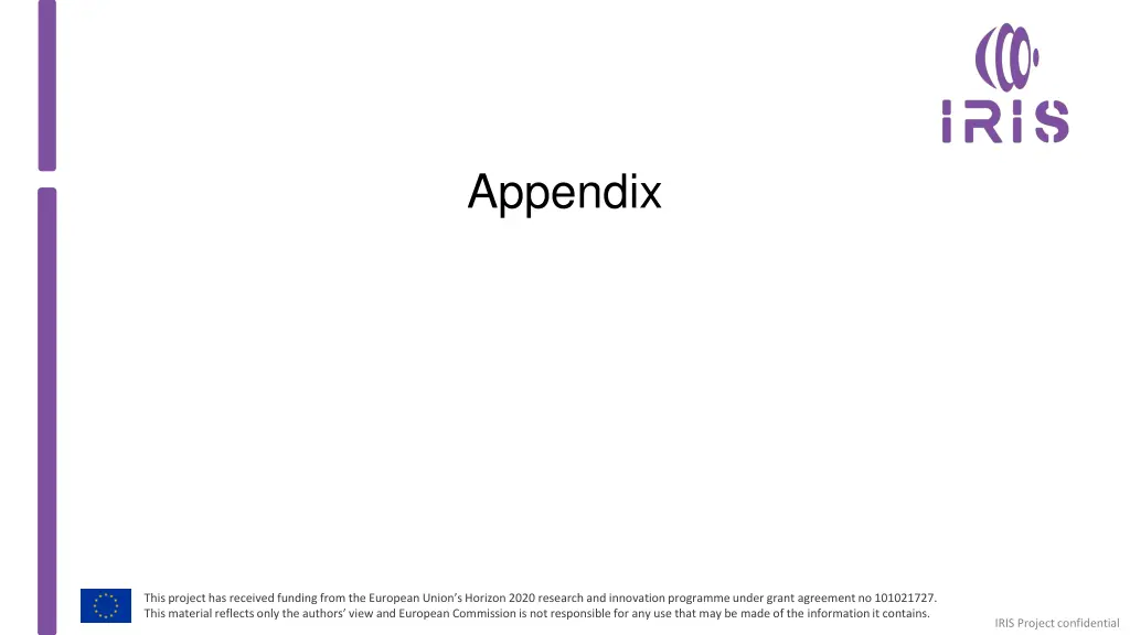 appendix