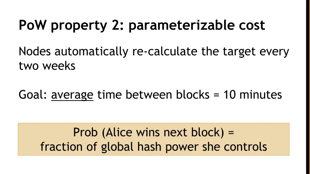 pow property 2 parameterizable cost