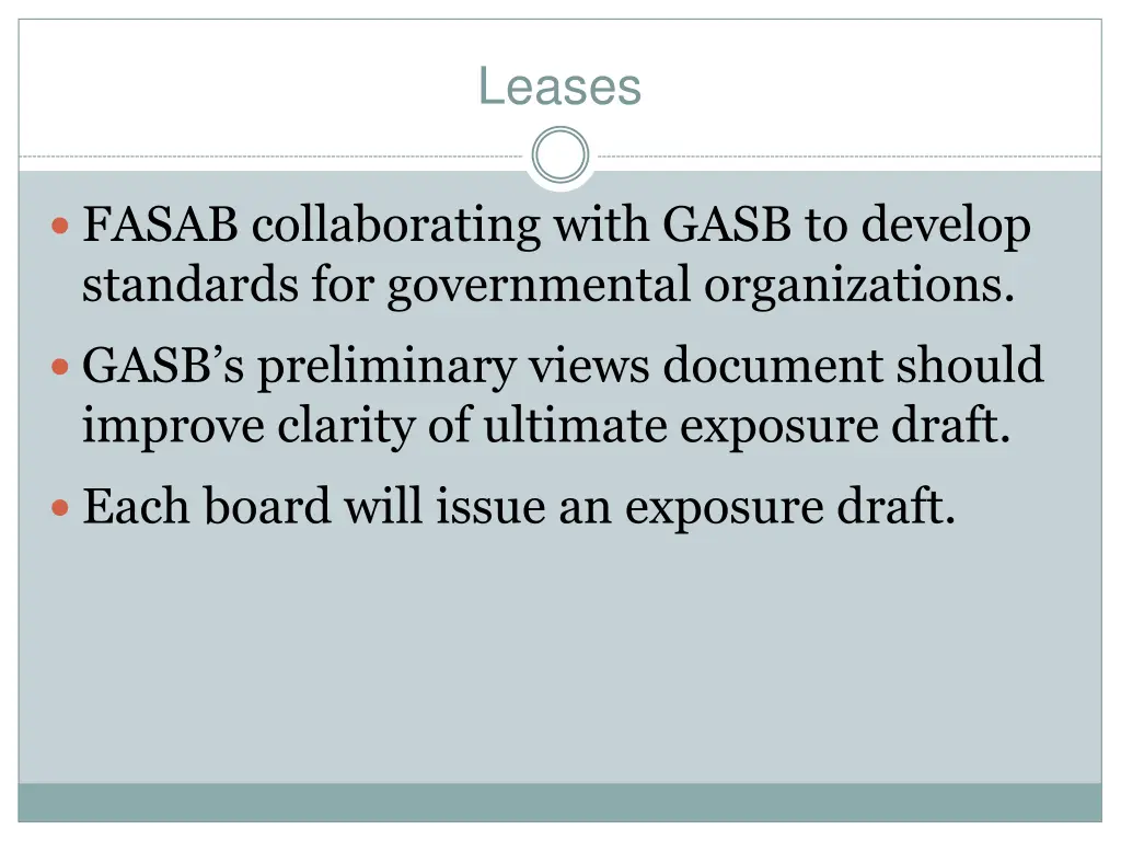 leases