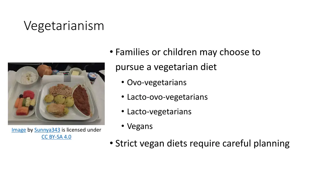 vegetarianism