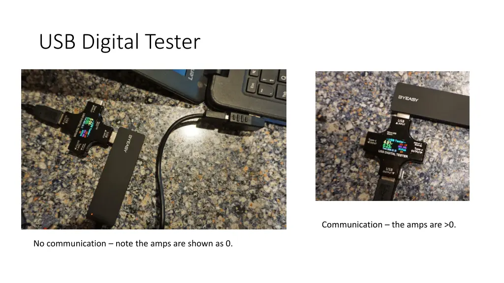 usb digital tester