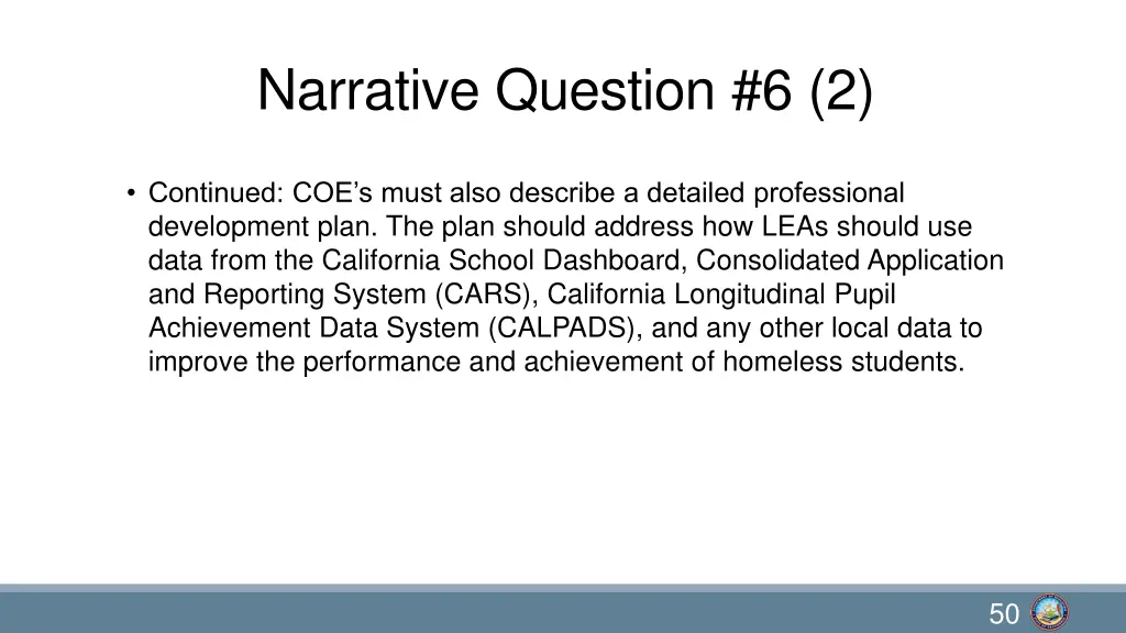 narrative question 6 2