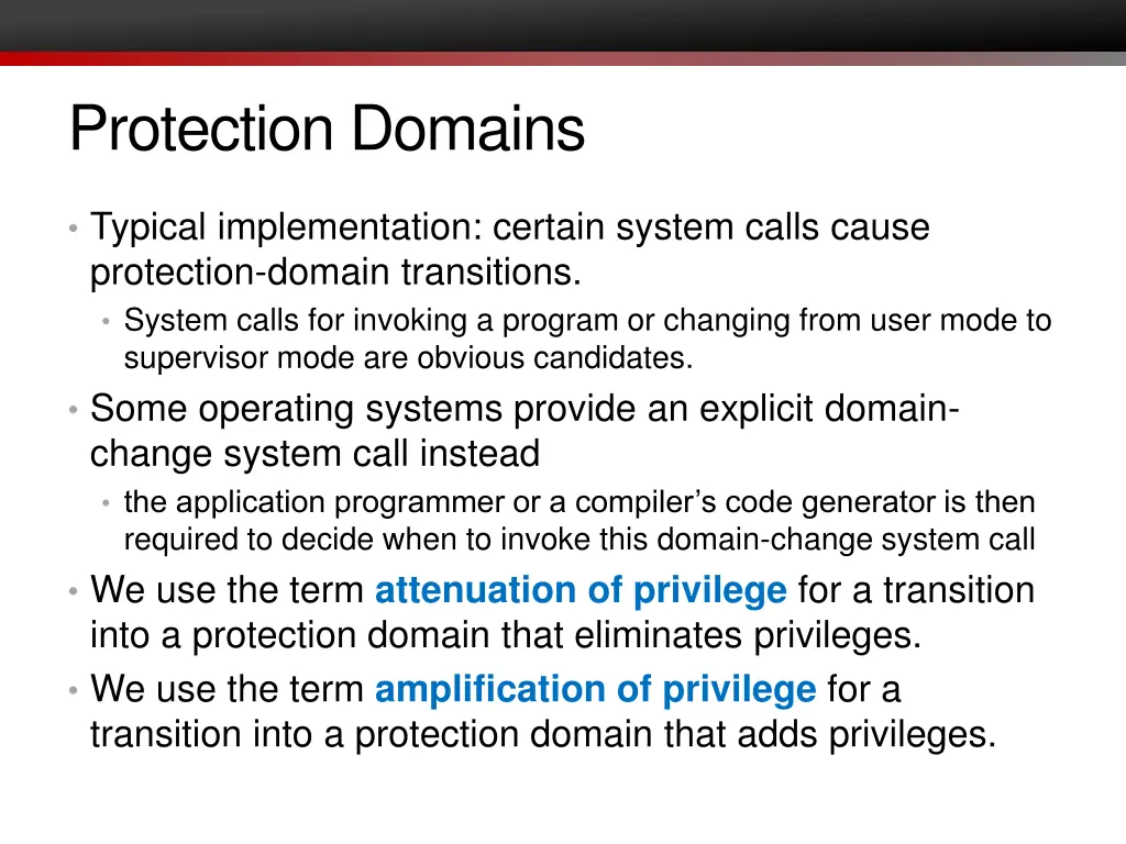 protection domains 1