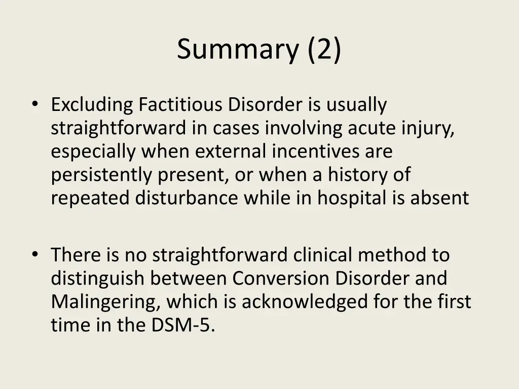 summary 2