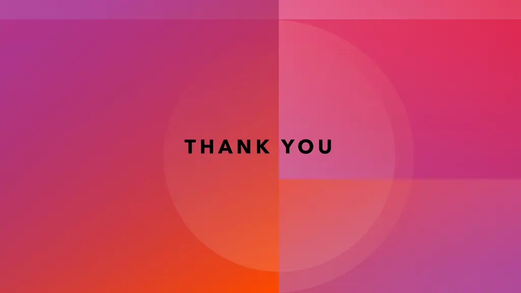 thank you