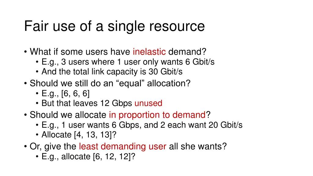 fair use of a single resource