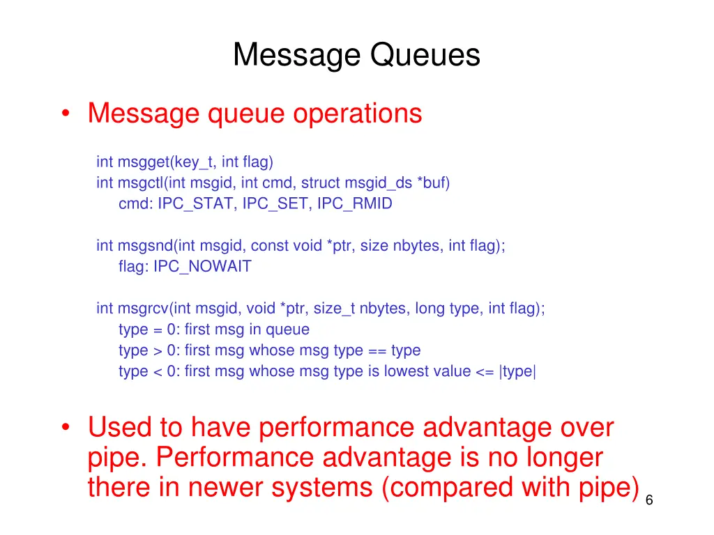 message queues 2