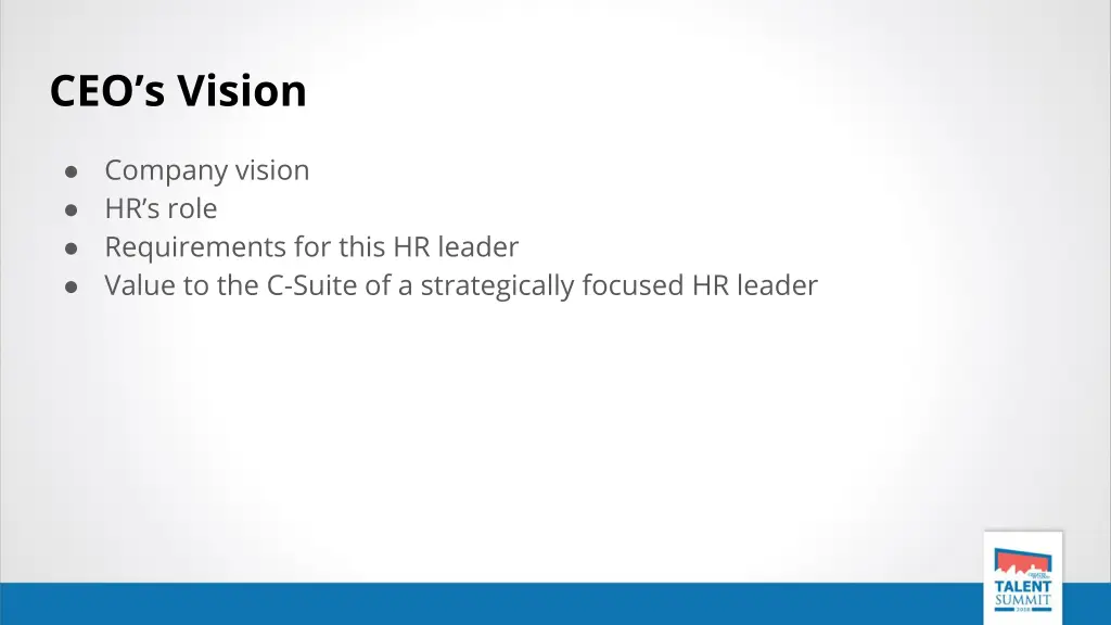 ceo s vision