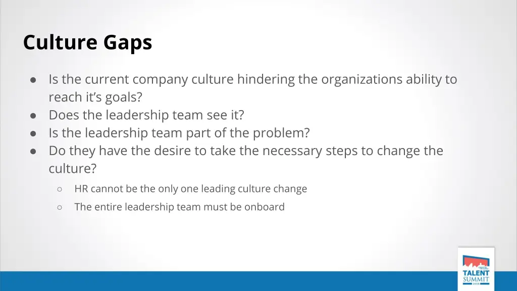 culture gaps