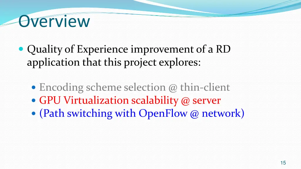 overview 1