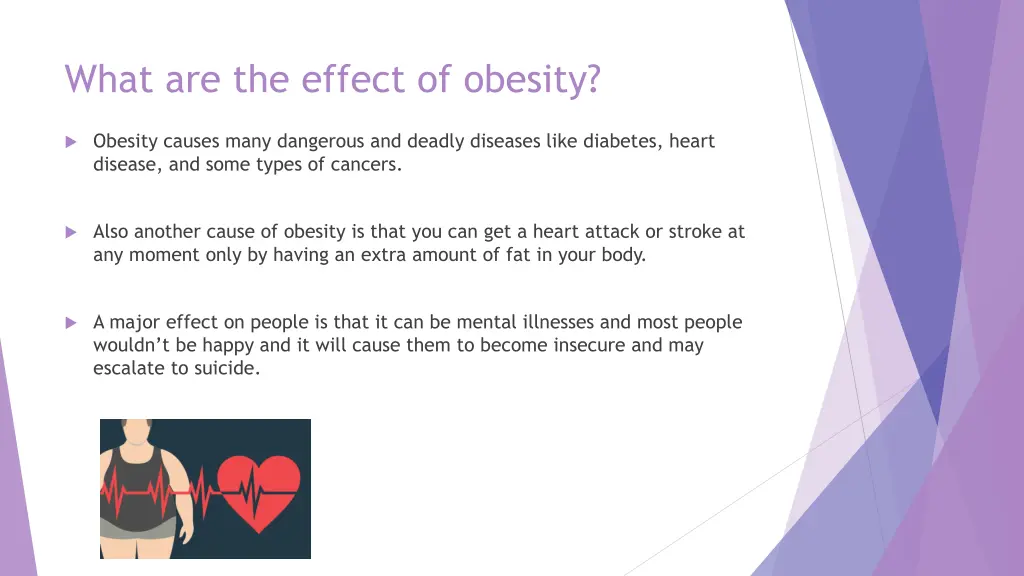 what are the effect of obesity