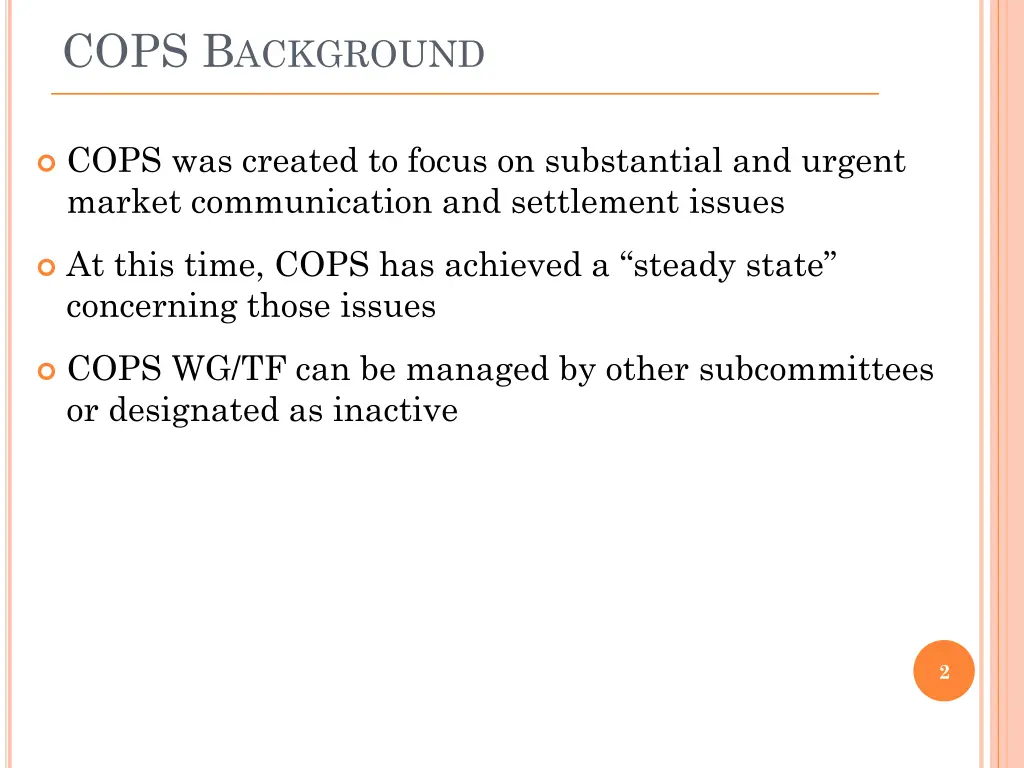 cops b ackground