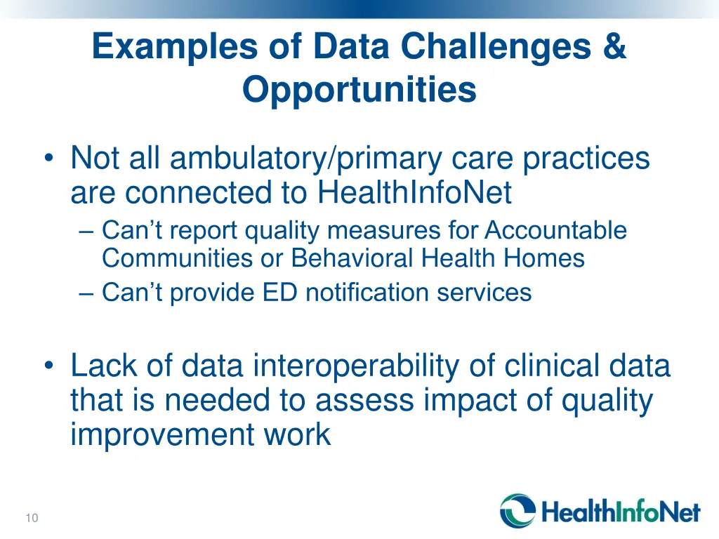 examples of data challenges opportunities