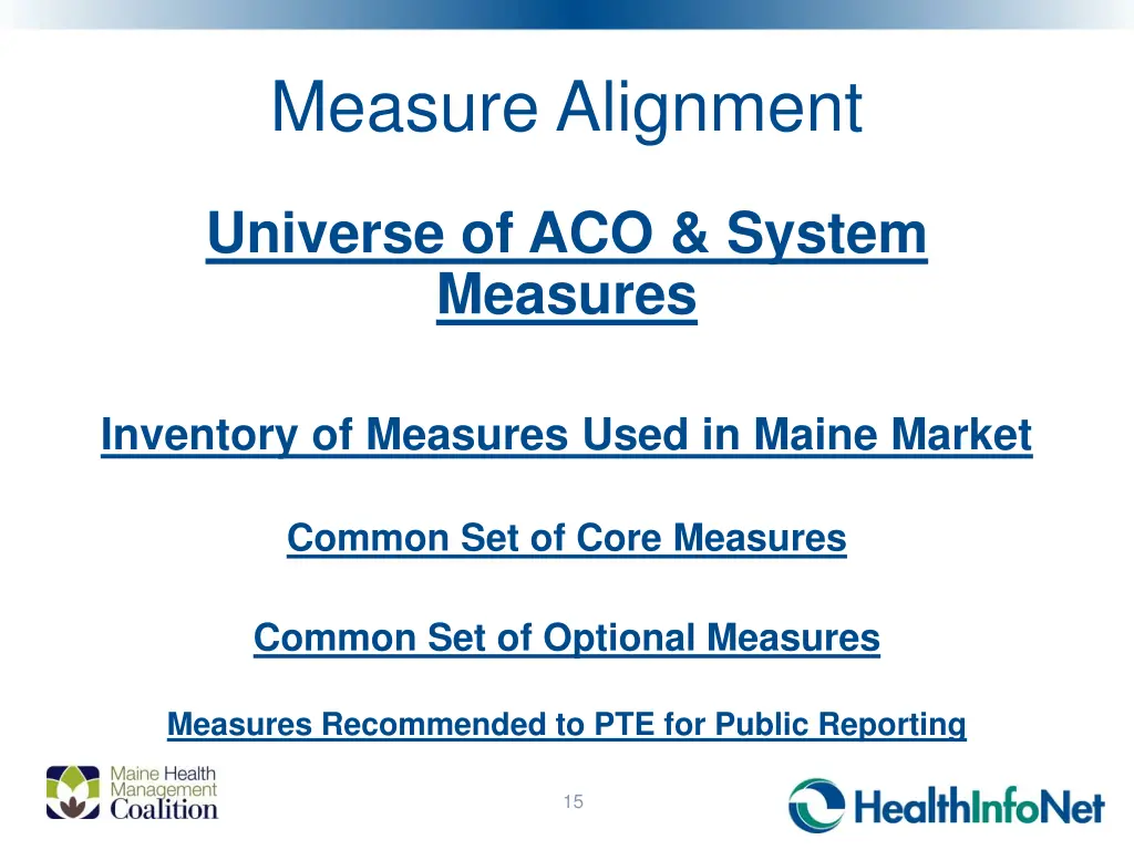 measure alignment