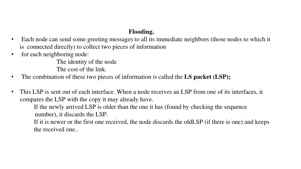 flooding