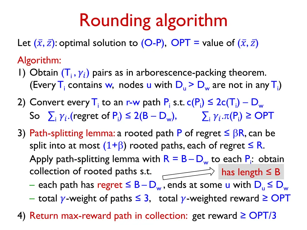 rounding algorithm 5