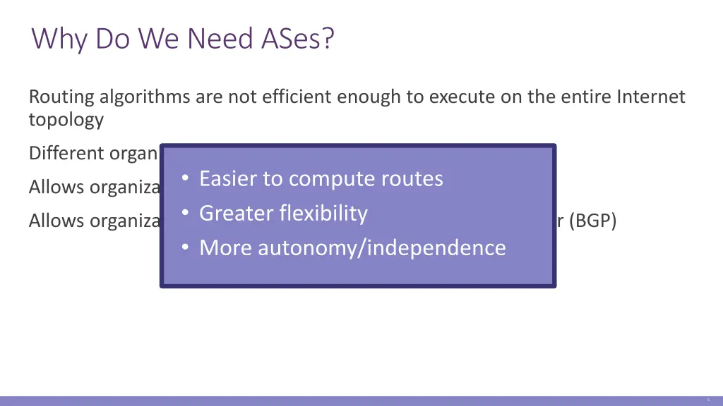 why do we need ases