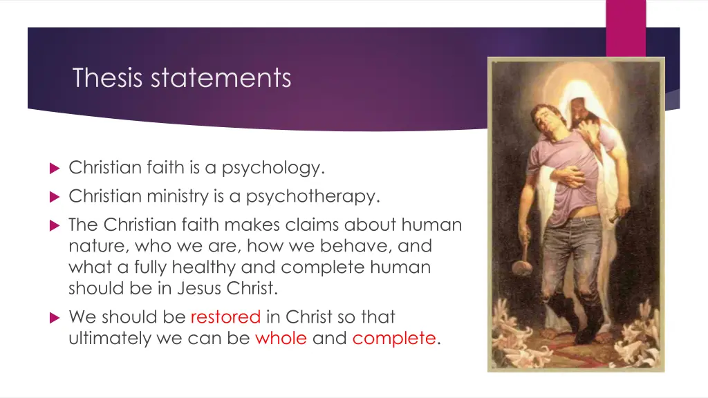 thesis statements