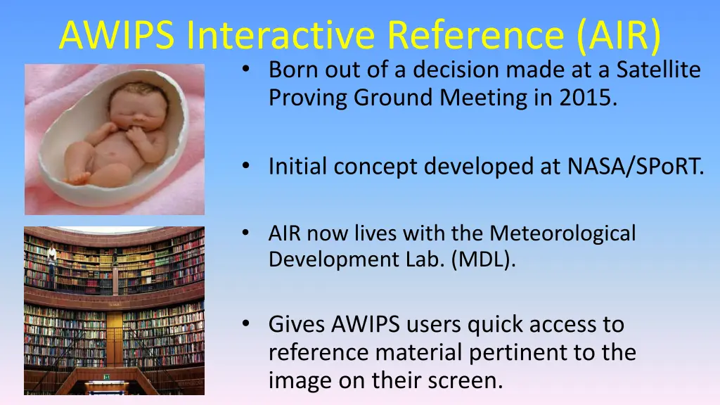 awips interactive reference air born