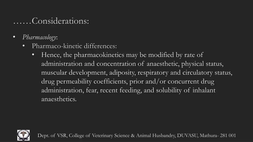 considerations 6