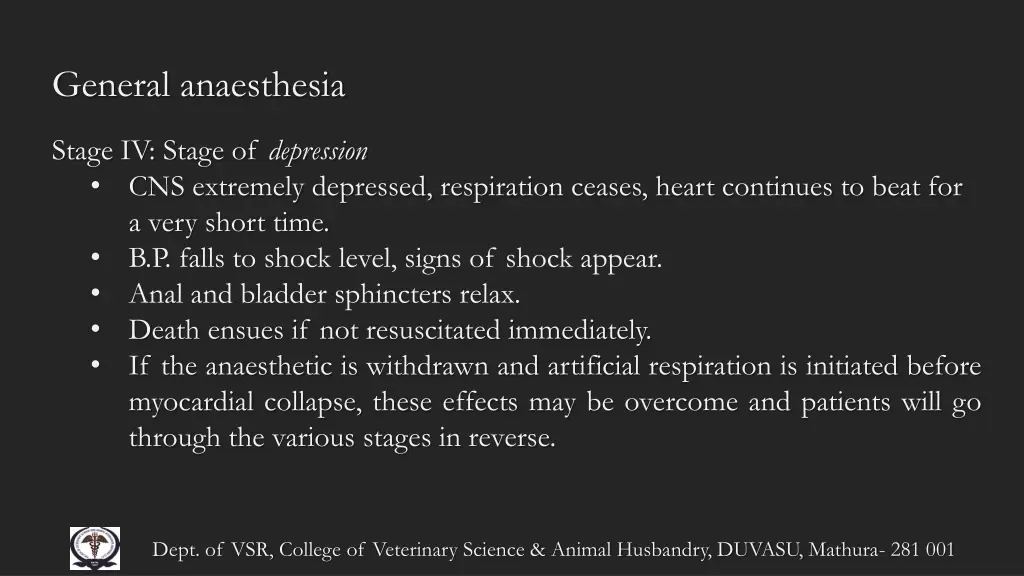 general anaesthesia 10