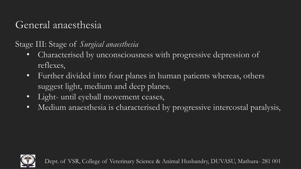 general anaesthesia 8