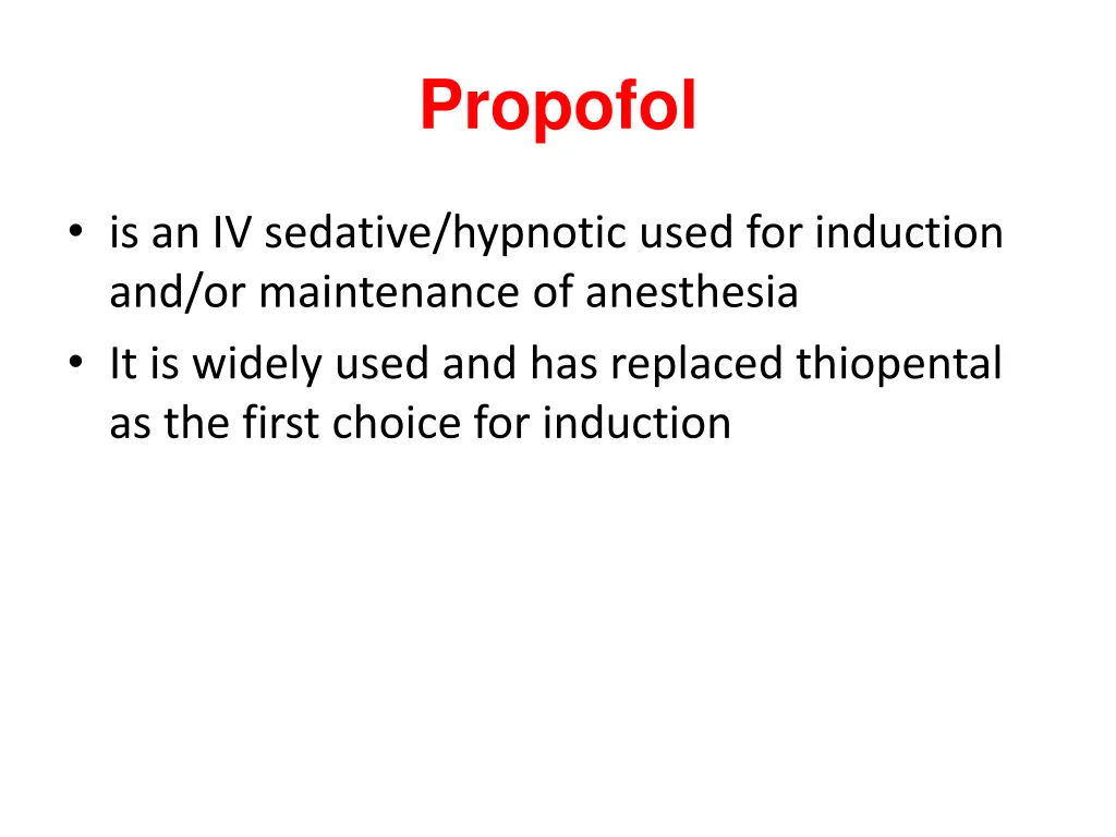 propofol