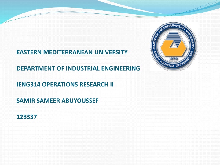 eastern mediterranean university