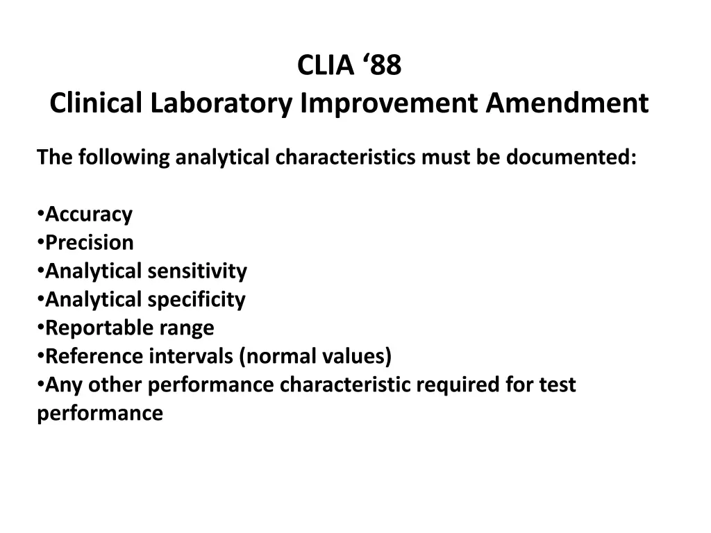 clia 88