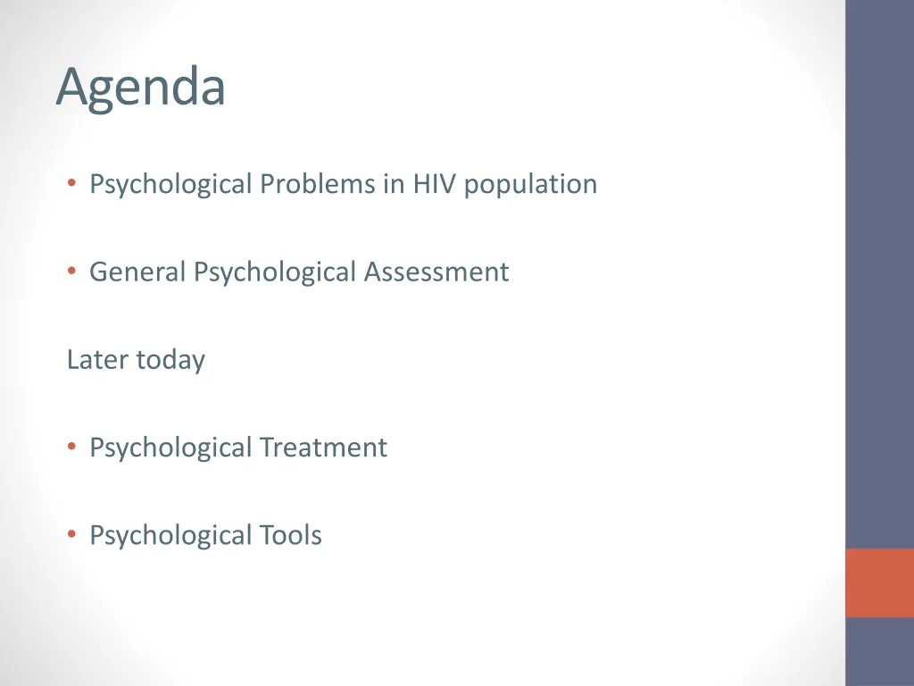agenda