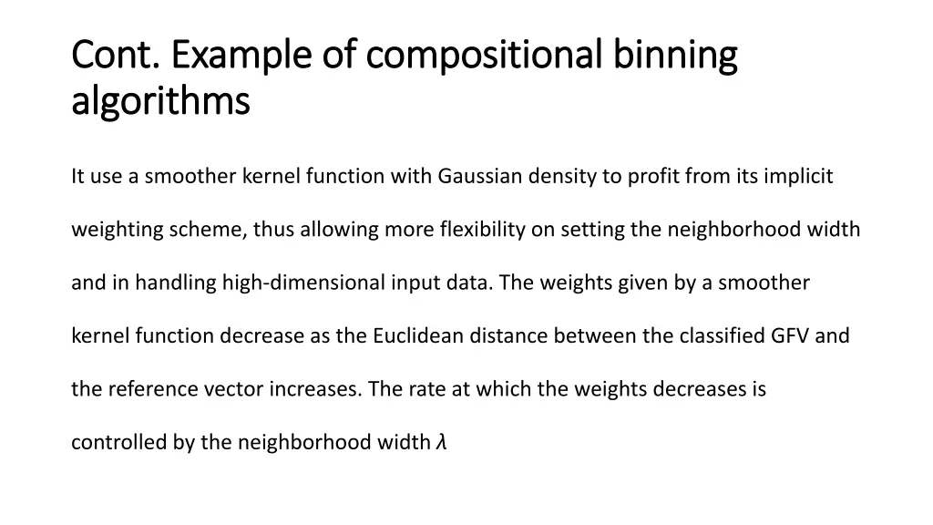 cont example of compositional binning cont