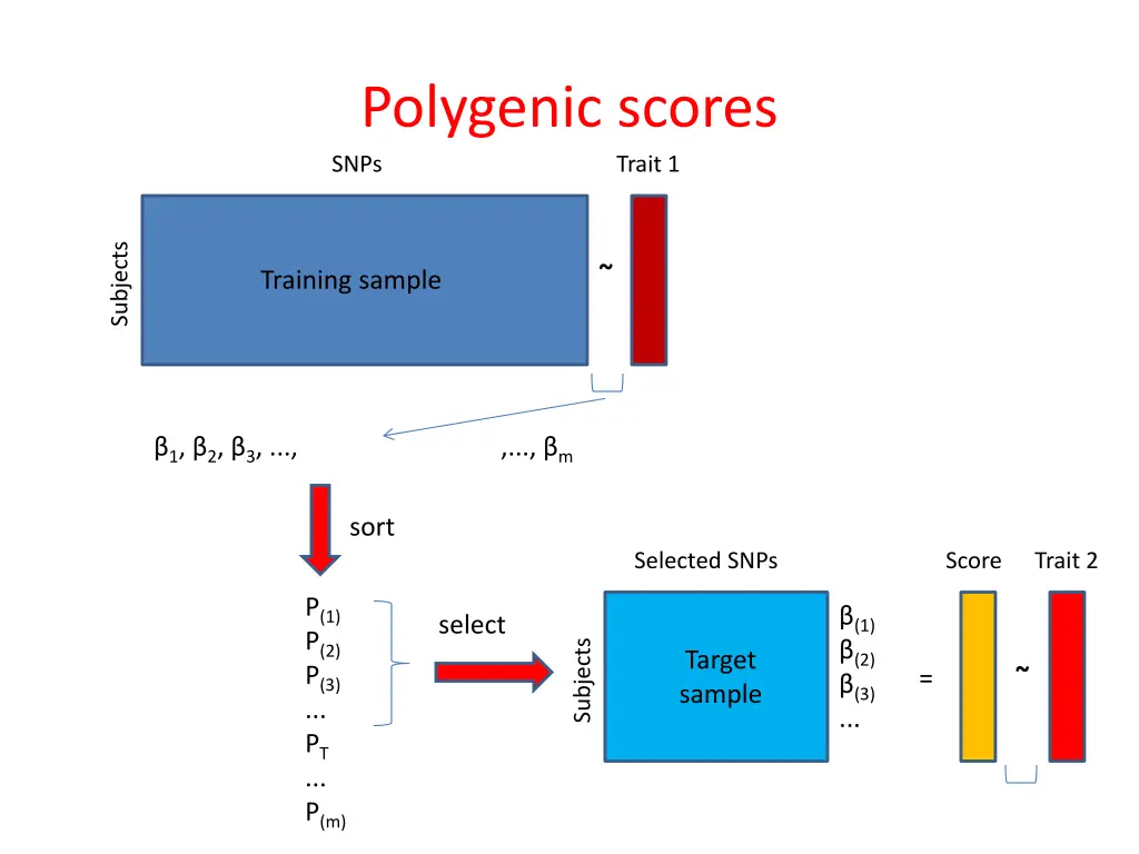 polygenic scores snps
