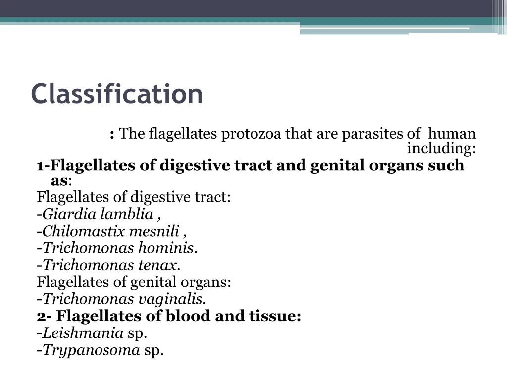 classification