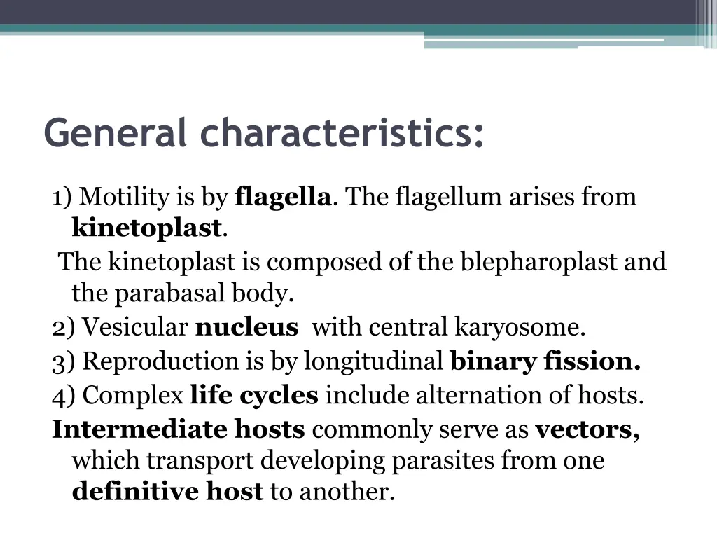 general characteristics