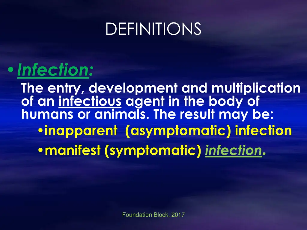 definitions