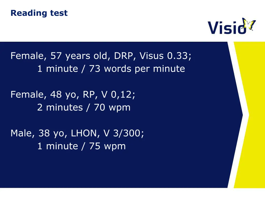 reading test 1