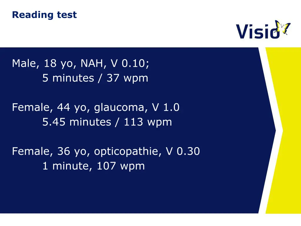 reading test 2