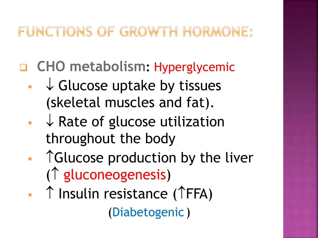 functions of growth hormone 3