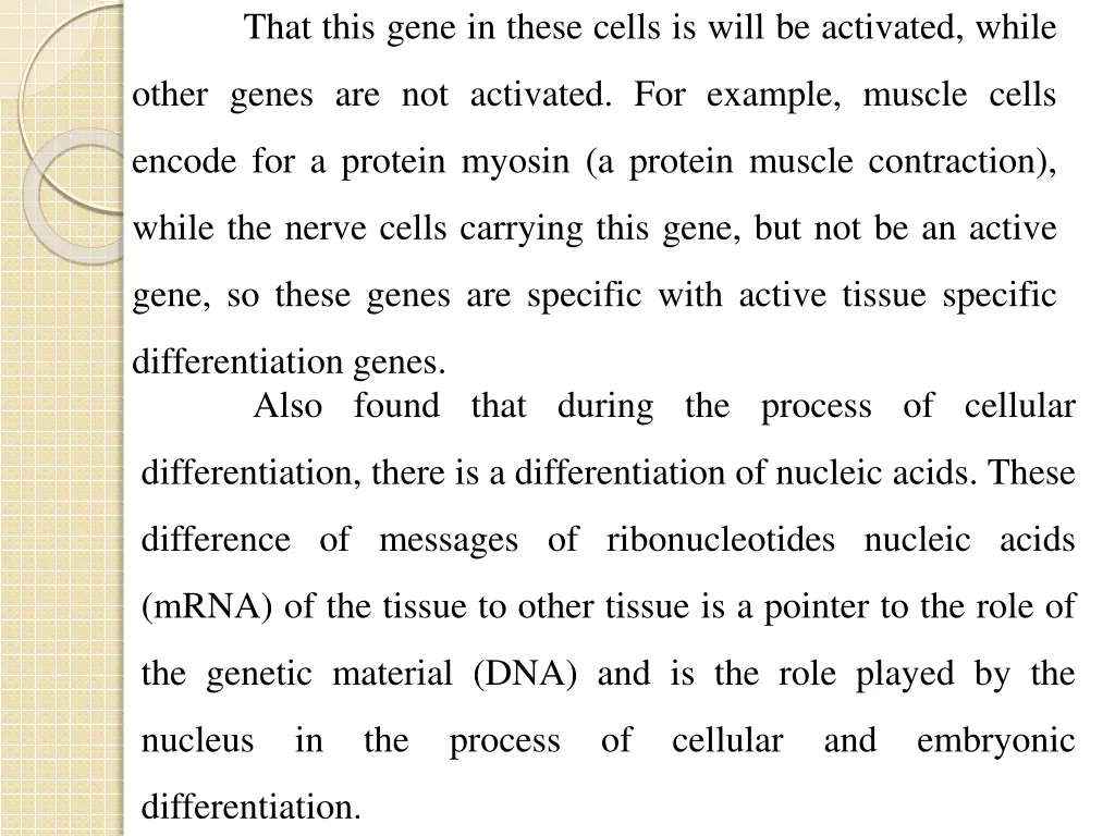 that this gene in these cells is will
