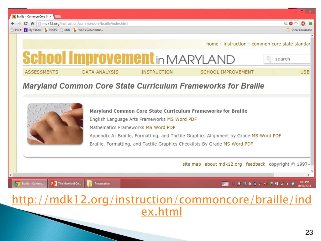 http mdk12 org instruction commoncore braille 2