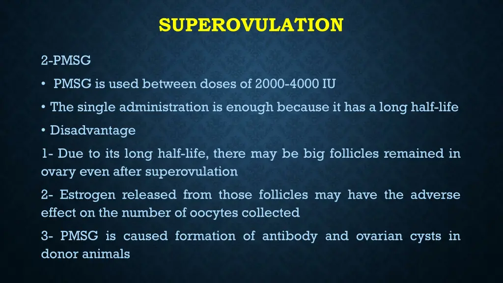 superovulation 3