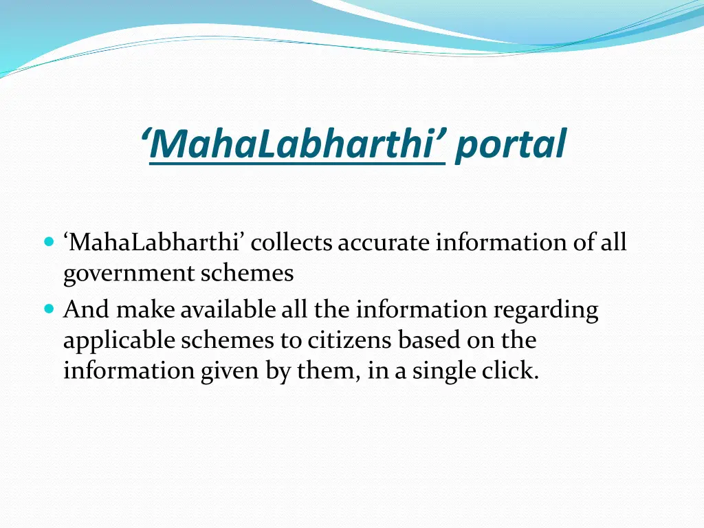 mahalabharthi portal