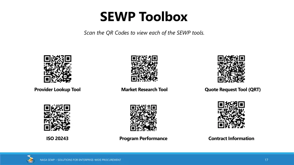 sewp toolbox