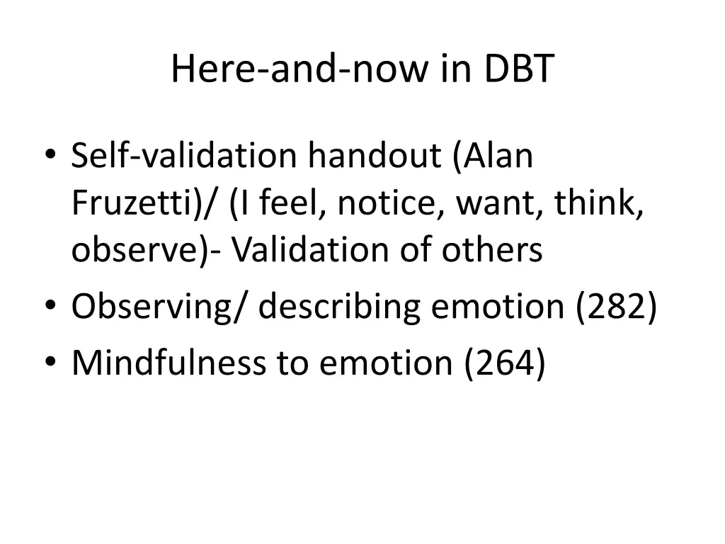 here and now in dbt