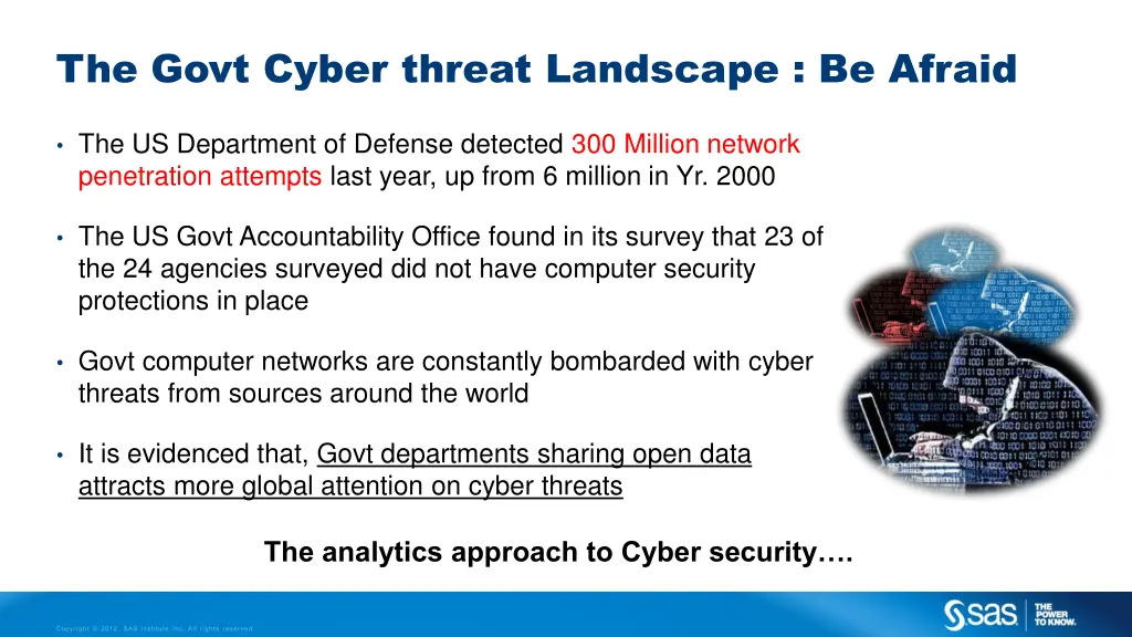 the govt cyber threat landscape be afraid